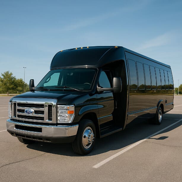 Cary Shuttle Bus Rentals 18 Passenger Shuttle Bus