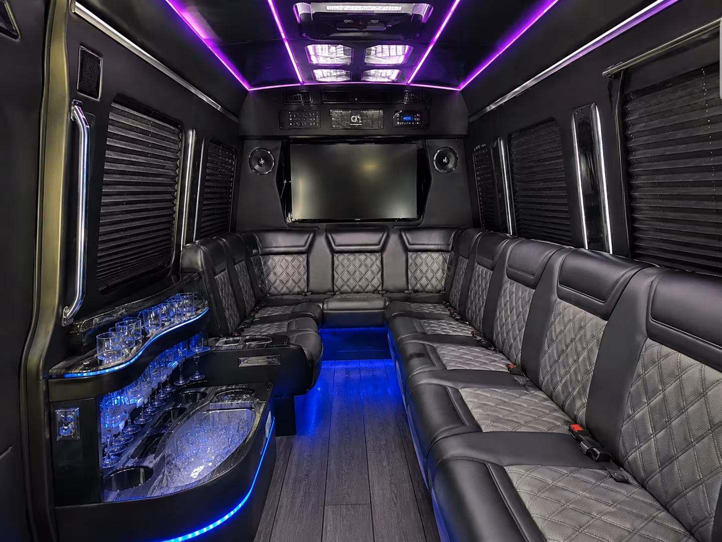 bus rental options for cary trips