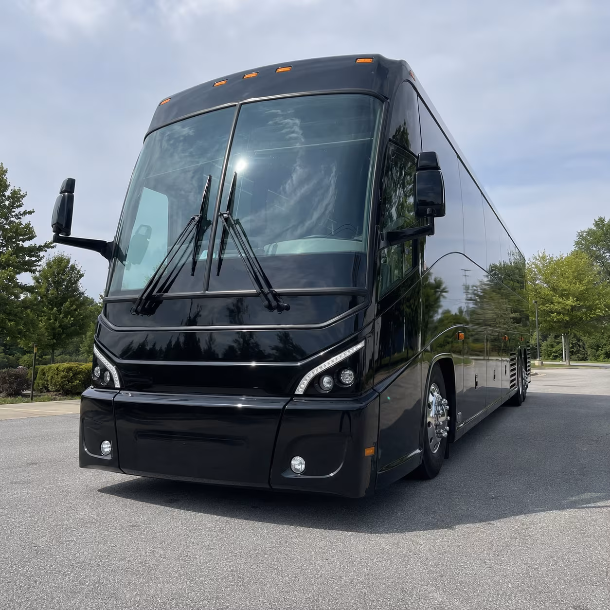 student athlete band and academic competition charter buses
